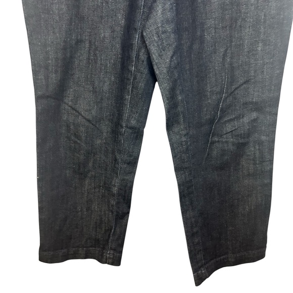 Talbots crop pants curvy slim dark wash size 6 - Picture 3 of 10